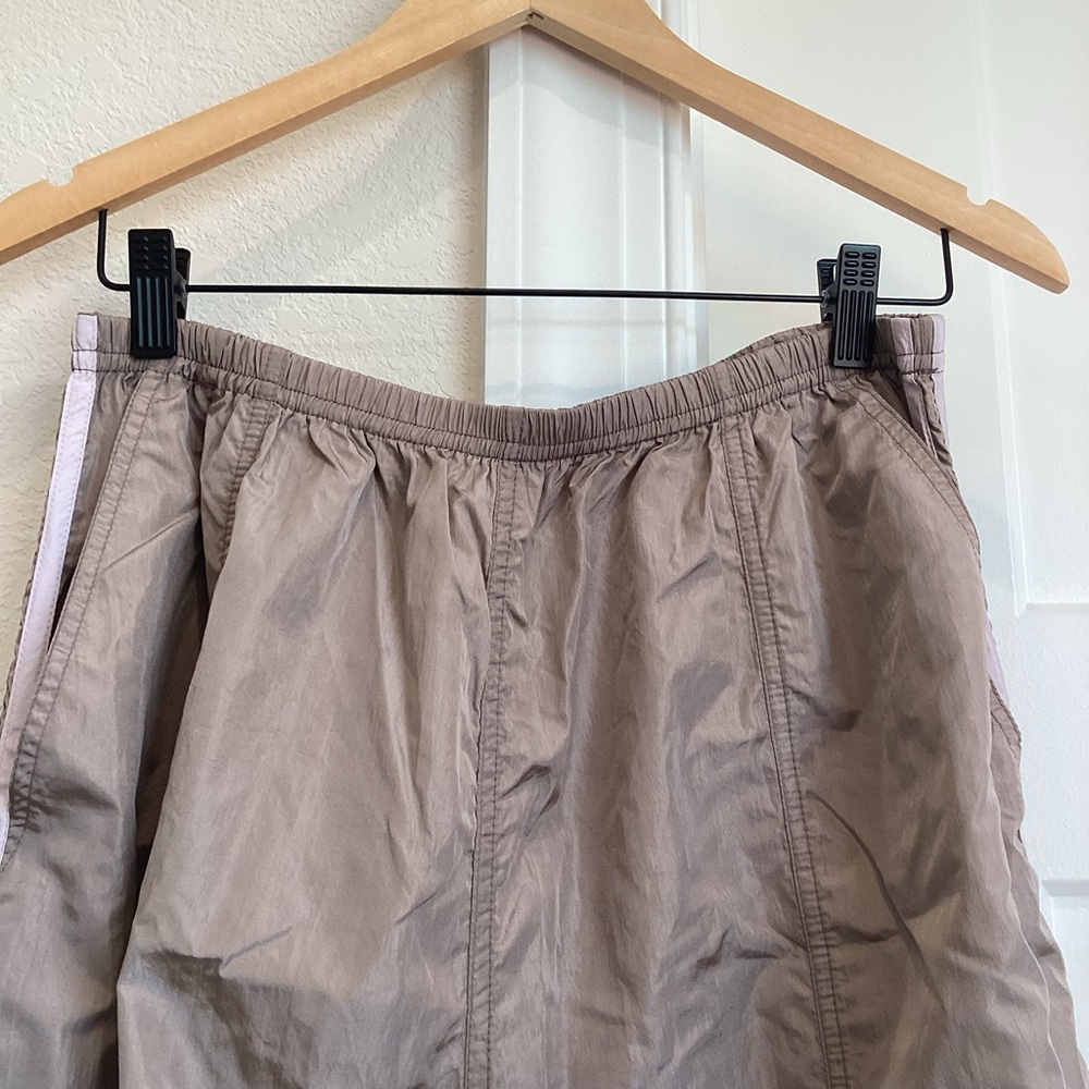 Anthropologie Daily Practice Side-Tie Elastic Waist Athletic Windbreaker Pants - Picture 8 of 14